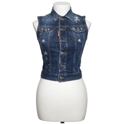 Denim vest (Blue) from Dsquared2