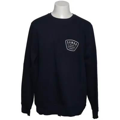 Sweatshirt (Blauw) van Samoa Organisch katoen, Gerecycled polyester