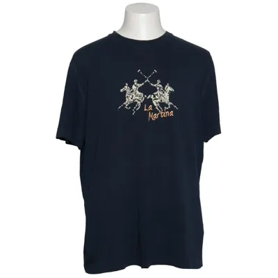 T-shirt (Blå, Beige) från La Martina Bomull