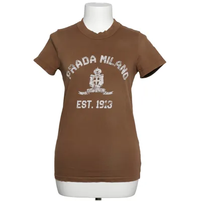 T-shirt (Brun) från Prada Bomull