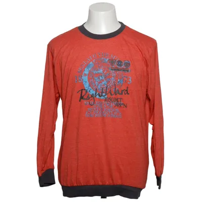 Lange mouwen shirt (Rood, Grijs) van Relax