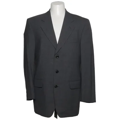 Blazer (Gray) from Paolo Negrato Polyester, Viscose