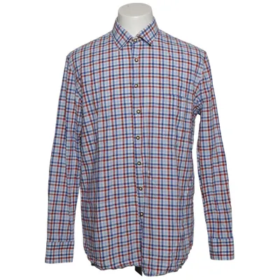 Shirt (Blue, Red, White) from Arido Cotton