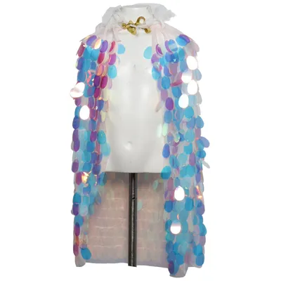 Mantle (Blue, Multicolored) from Bi Bei Beiniu