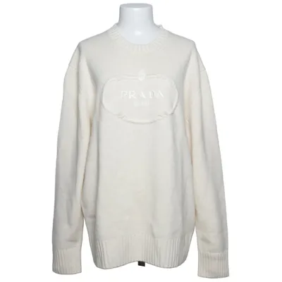 Sweater (White) from Prada Cashmere, Wool