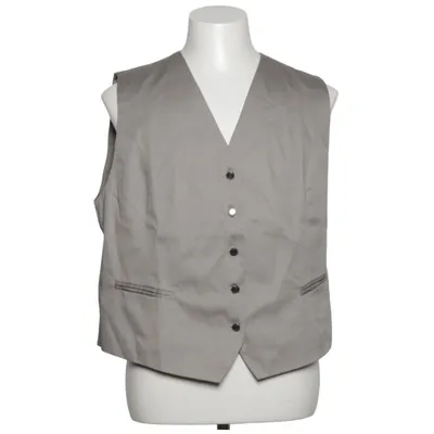 Suit vest (Gray) from Jobeline Cotton, Polyester