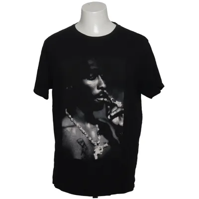 T-shirt (Sort) fra 2Pac
