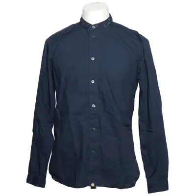 Shirt (Blauw) van Pretty Green Katoen