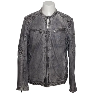 Veste en cuir (Gris) de Engbers