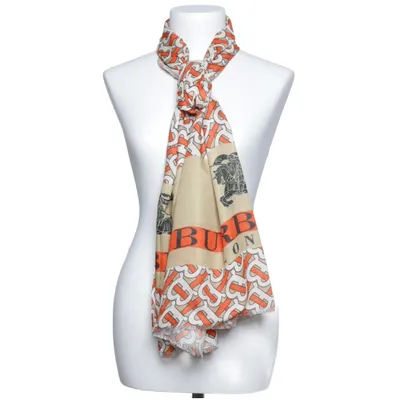 Sjal (Beige, Röd, Vit) från Burberry