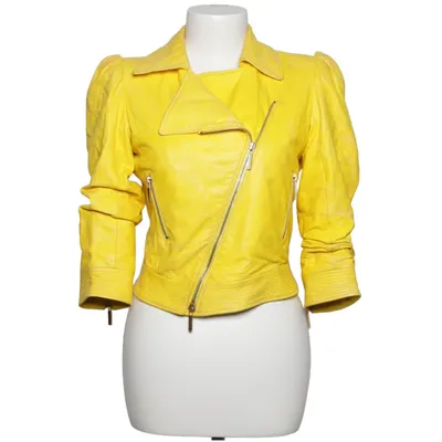 Veste de motard (Jaune) de Emanuel Ungaro Cuir