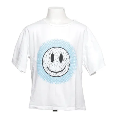 T-shirt (Vit, Blå) från Emoji Bomull