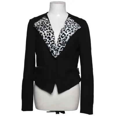 Blazer (Black, White) from Anna Scott Acetate, Elastane, Polyamide, Polyester