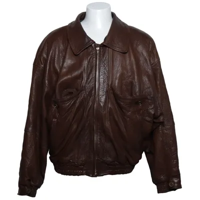 Leren jack (Bruin) van Tabacci
