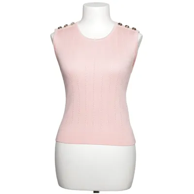 Tanktop  (Pink) fra Balmain Tencel, Uld