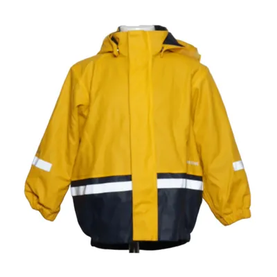 Rain jacket (Yellow, Blue, Multicolored) from Didriksons Polyester, Polyurethane