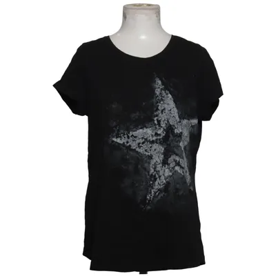 T-shirt (Zwart) van BPC Bonprix Collection Katoen
