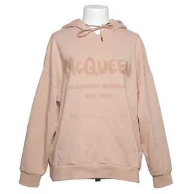 Sweat à capuche (Rose) de Alexander McQueen Coton, Élasthane