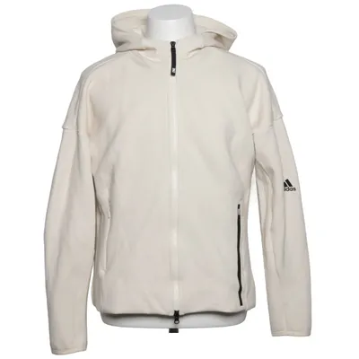 Hoodie (Beige) from Adidas Cotton, Elastane, Recycled polyester
