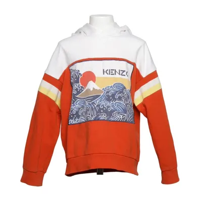 Sweat à capuche (Blanc, Rouge, Multicolore) de Kenzo Kids Coton
