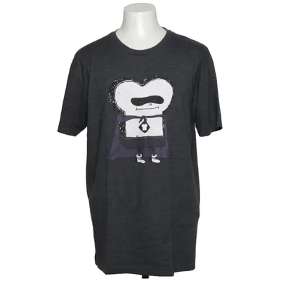 T-shirt (Grå) fra Cleptomanicx Bomuld, Polyester