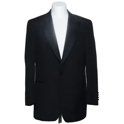 Smokingkavaj (Svart) från Uptown Polyester