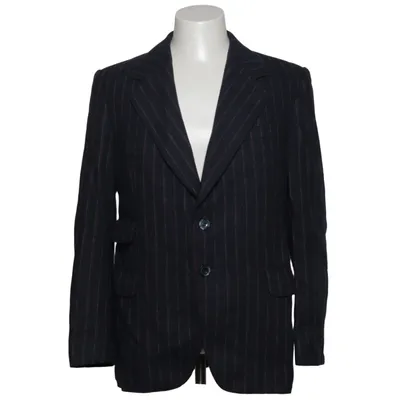 Blazer (Blauw) van Pionér Polyester, Wol