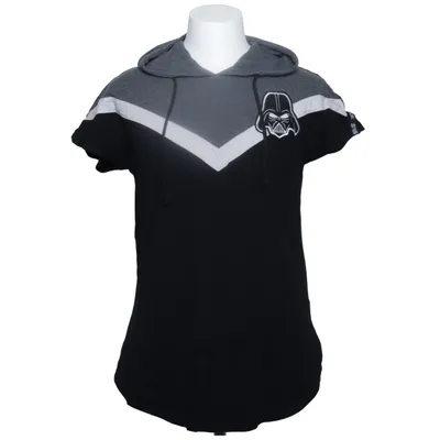 Short sleeve hoodie (Black, Gray, White) from Star Wars Cotton