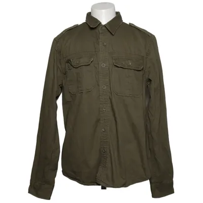 Work shirt (Green) from Brandit Cotton