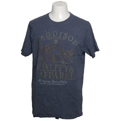 T-shirt (Blauw) van Maddison Organisch katoen