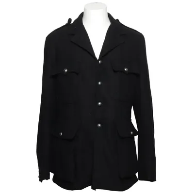 Veste safari (Noir) de Mode Wichtig Coton, Polyamide, Viscose
