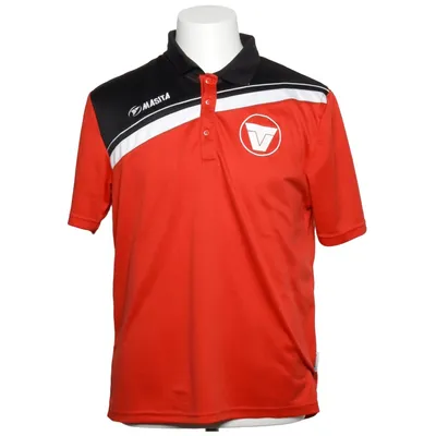 Poloshirt (Rood, Zwart, Wit) van Masita Polyester