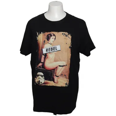 T-shirt (Black, Multicolored) from Promodoro Cotton