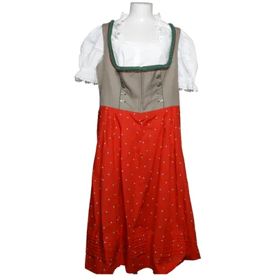 Dirndl (Rouge, Blanc, Gris, Multicolore) de Lisa's Landhaus Coton, Lin