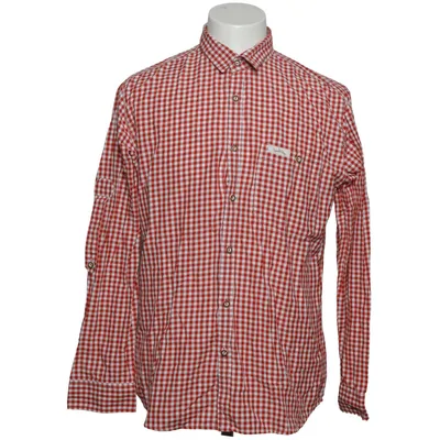 Shirt (Red, White) from Edel Heiss Cotton, Polyester