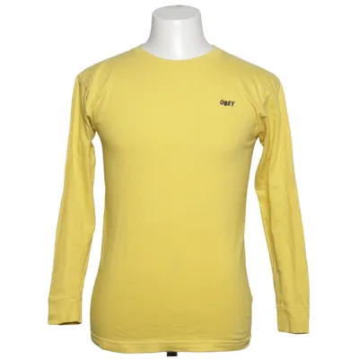 Langarmshirt (Gelb) von Obey worldwide Baumwolle