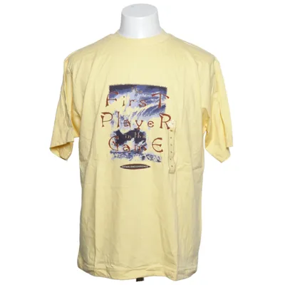 T-shirt (Geel) van Le Frog Katoen