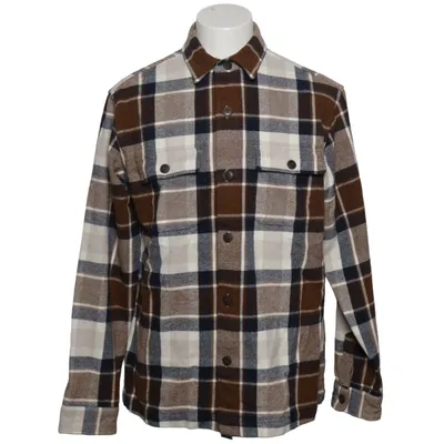 Flannel skjorte (Brun, Blå, Hvid) fra Paul Bomuld