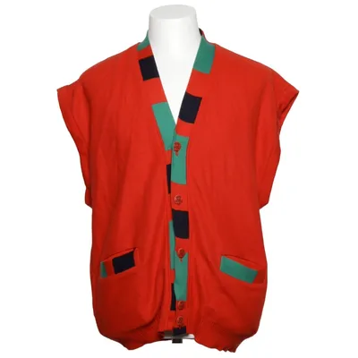 Cardigan (Weste vintage ) de Carlo Colucci Acrylique, Coton