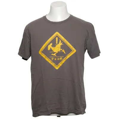 T-shirt (Gris, Jaune) de Gildan Softstyle Coton