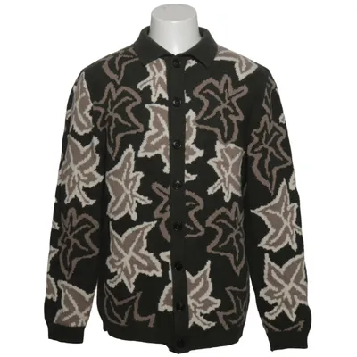 Cardigan (Grøn, Beige) fra Daniele Fiesoli Kashmir, Merinould
