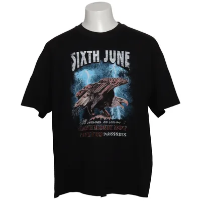 T-shirt (Svart) från Sixth June Bomull