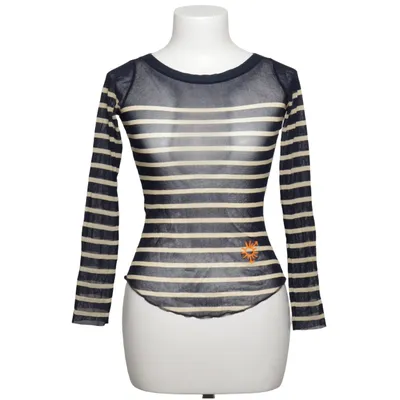T-shirt à manches longues (Bleu, Beige) de Jean Paul Gaultier