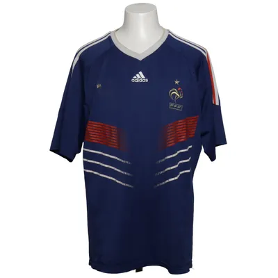 Fußball Trikot (Blau, Weiß, Rot) von Adidas Polyester