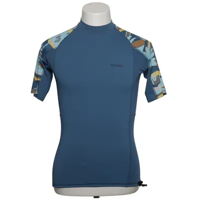 Swim shirt (Blue, Multicolored) from Decathlon Elastane, Polyester