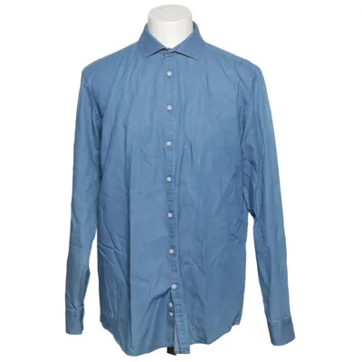 Denim shirt (Blue) from Andrew James Cotton