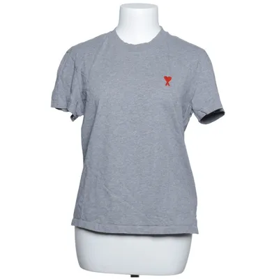 T-shirt (Gris) de AMI Paris Élasthane, Coton biologique