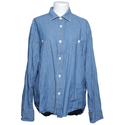 Denim blouse (Blauw) van Edwin Katoen