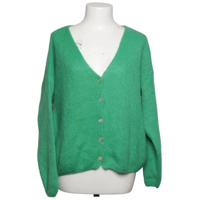 Cardigan (Green) from Gerard Pasquier Acrylic, Mohair, Polyamide