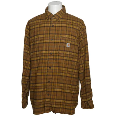 Flanellskjorta (Rugged Flex) från Carhartt Bomull, Elastan